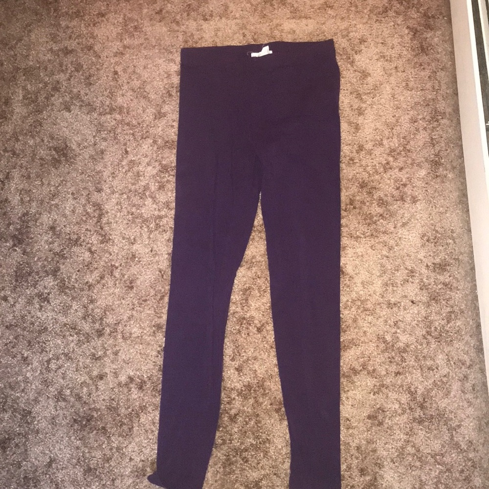 Purple Forever21 leggings
